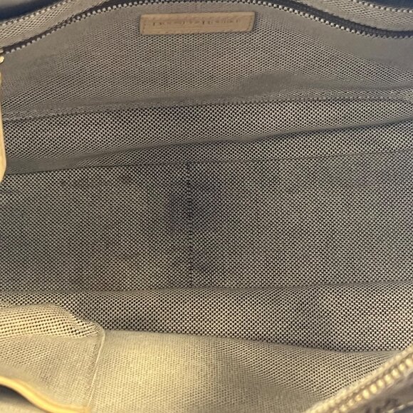 Dooney & Bourke Signature Logo Canvas Double Handle Satchel & Eyeglass Case - Picture 10 of 13